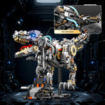 Mechanical Tyrannosaurus Building Blocks Set,T Rex Model Home Decor Gift for Adults Teens Kids Boys（1268PCS）