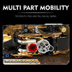 Mechanical Eagle Building Set with Light, Compatible with Lego for Adult, Rotatable Eagle Building Blocks, Gift for Girls Boys Teens Age 12+ (1168 PCS)